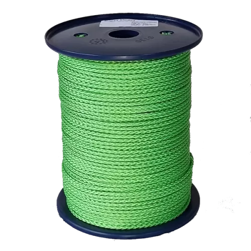 3mm Lime Green Polypropylene Multicord - 200m reel