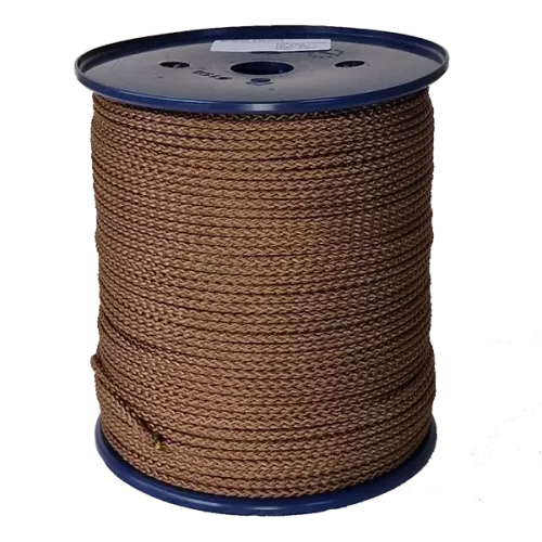 4mm Brown Polypropylene MultiCord - 200m reel