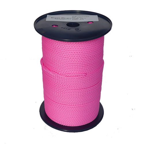 4mm Pink Polypropylene MultiCord - 200m reel