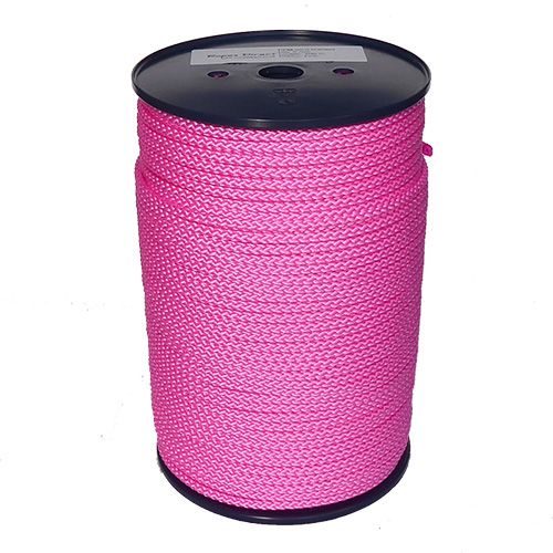 6mm Pink Polypropylene Multicord - 200m reel