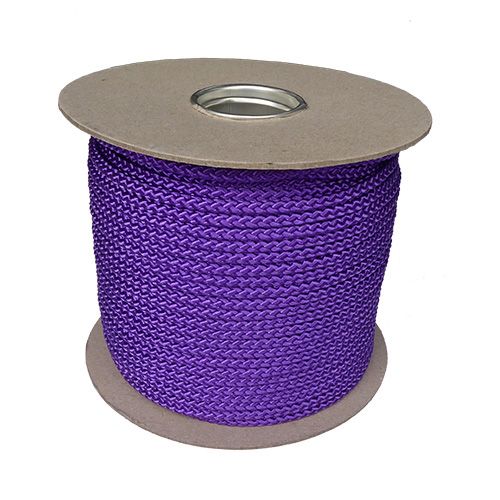 6mm Purple Polypropylene Multicord - 100m reel