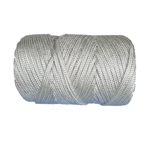 6mm White Nylon Cord - 120m