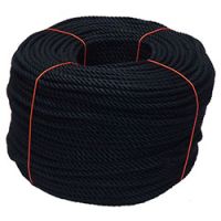 Black PolyCotton Rope