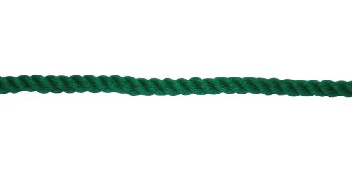 6mm Green PolyCotton Rope sold by the metre