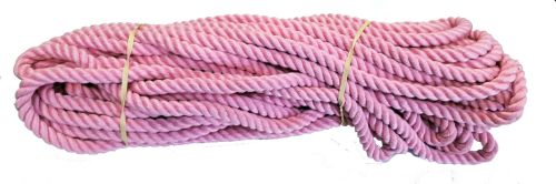 12mm Pink PolyCotton Rope - 24m coil