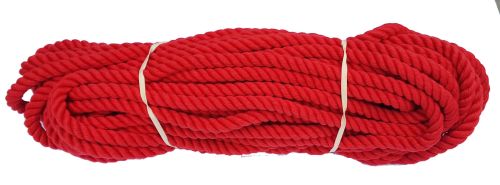 10mm Red PolyCotton Rope - 24m coil