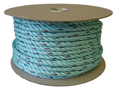 Green Polysteel Rope sold on a reel
