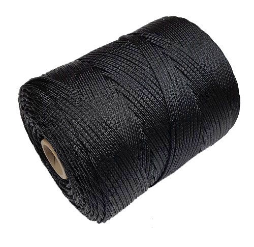 5mm Black Polyethylene (PE) Braided Twine - 2kg spool