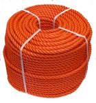18mm Orange Polyethylene Rope - 220m coil