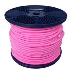 3mm Pink Shock Cord - 100m reel