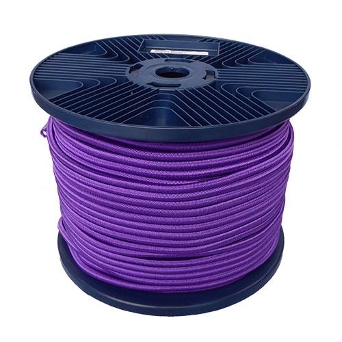 3mm Purple Shock Cord 100m reel