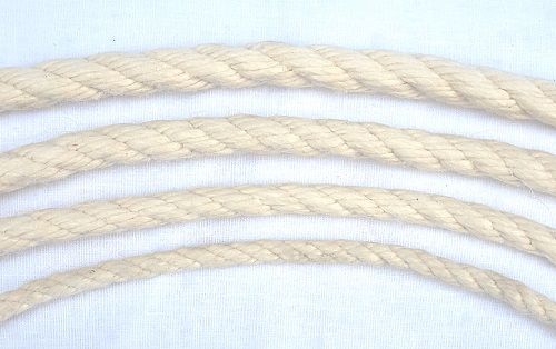 6mm Synthetic Cotton Rope sold by the metre