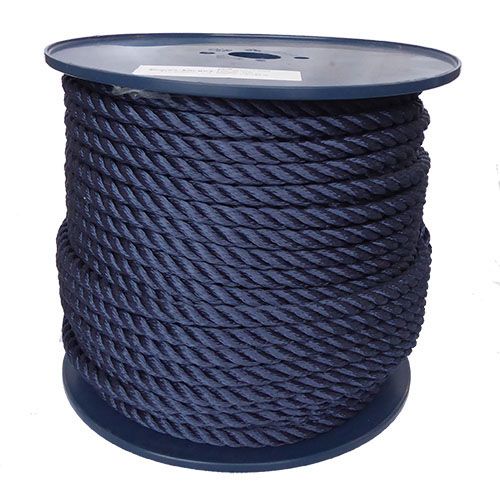 12mm Navy Blue Yacht Rope on reels, Low Prices | Ropes Direct