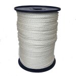 6mm White Yacht Rope on a 200m reel