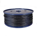 3mm Black HMPE 12-strand - 100m reel