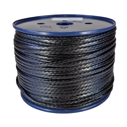 4mm Black HMPE 12-strand - 100m reel