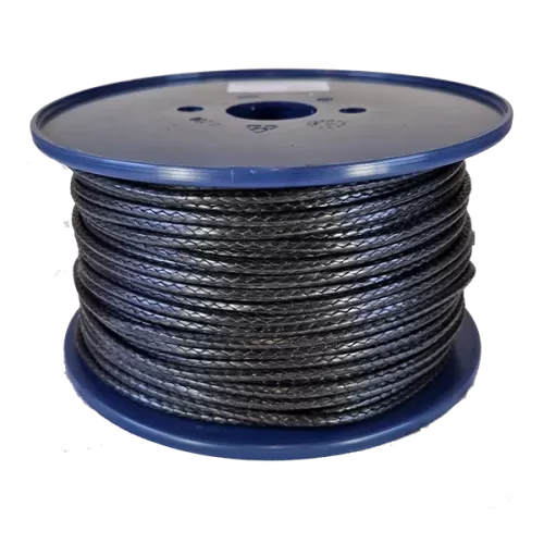 5mm Black HMPE 12-strand - 100m reel