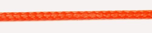 4mm Red Dyneema Compact Braid sold by the metre