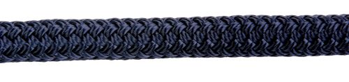 14mm Navy Blue Double Braid Dockline sold by the metre