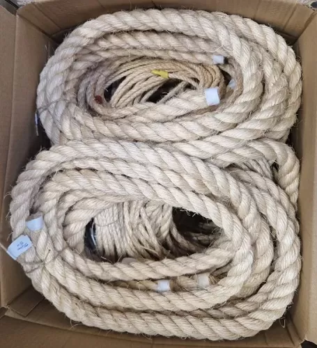 Assorted Sisal Rope Offcuts - Box 10