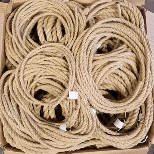 Assorted Synthetic Hemp Rope Offcuts - box 2