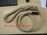 32mm Synthetic Hemp Rope with 30cm splice and 2.50m drop