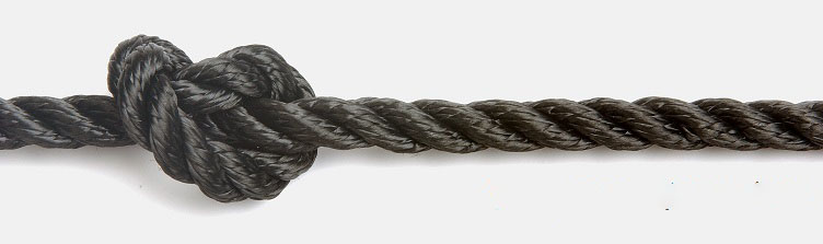 12mm Black Polyester Rope - Low Prices!