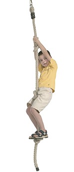 Kids Knotted Climbing Rope (26mm) 1.95m Length